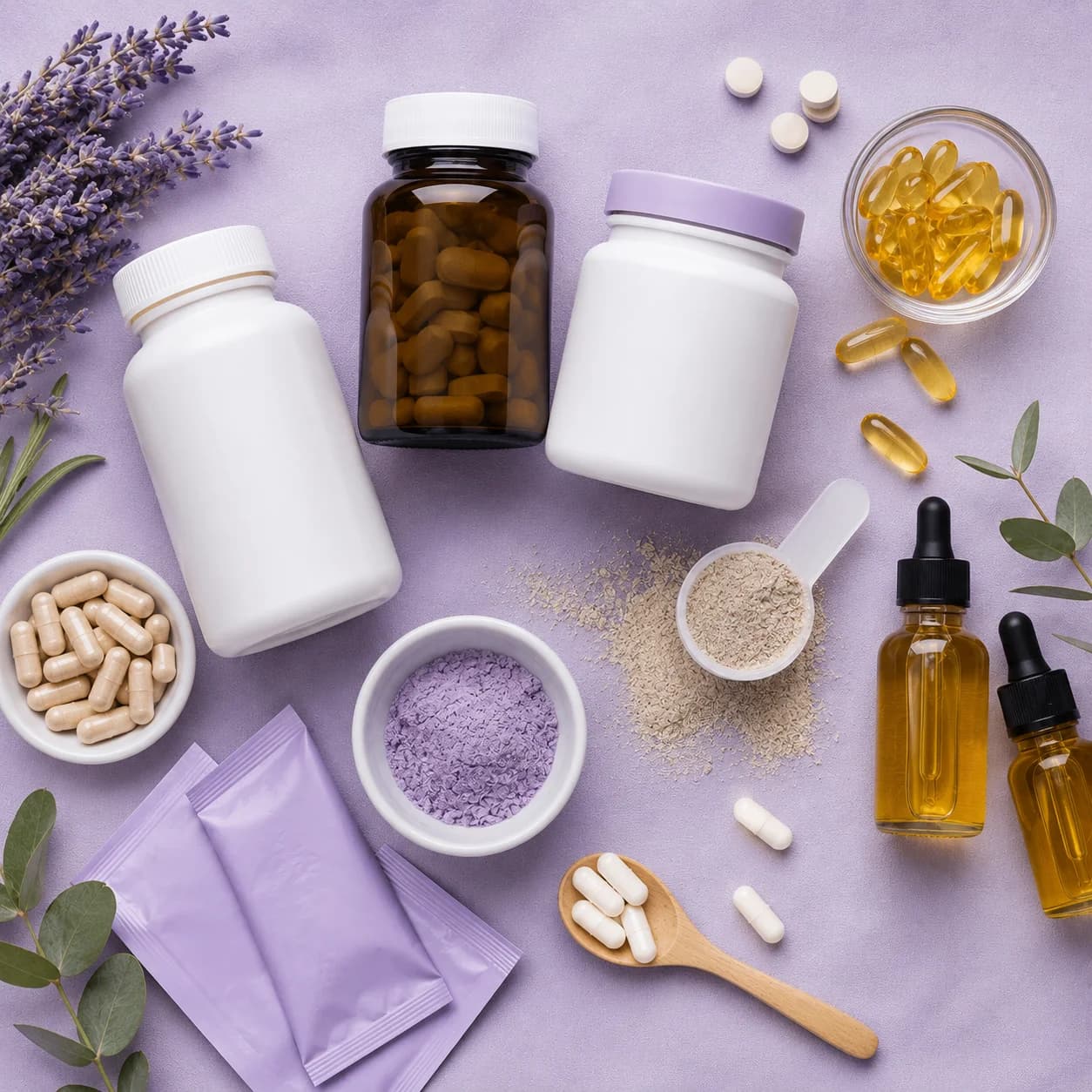 Pet health supplements and vitamins
