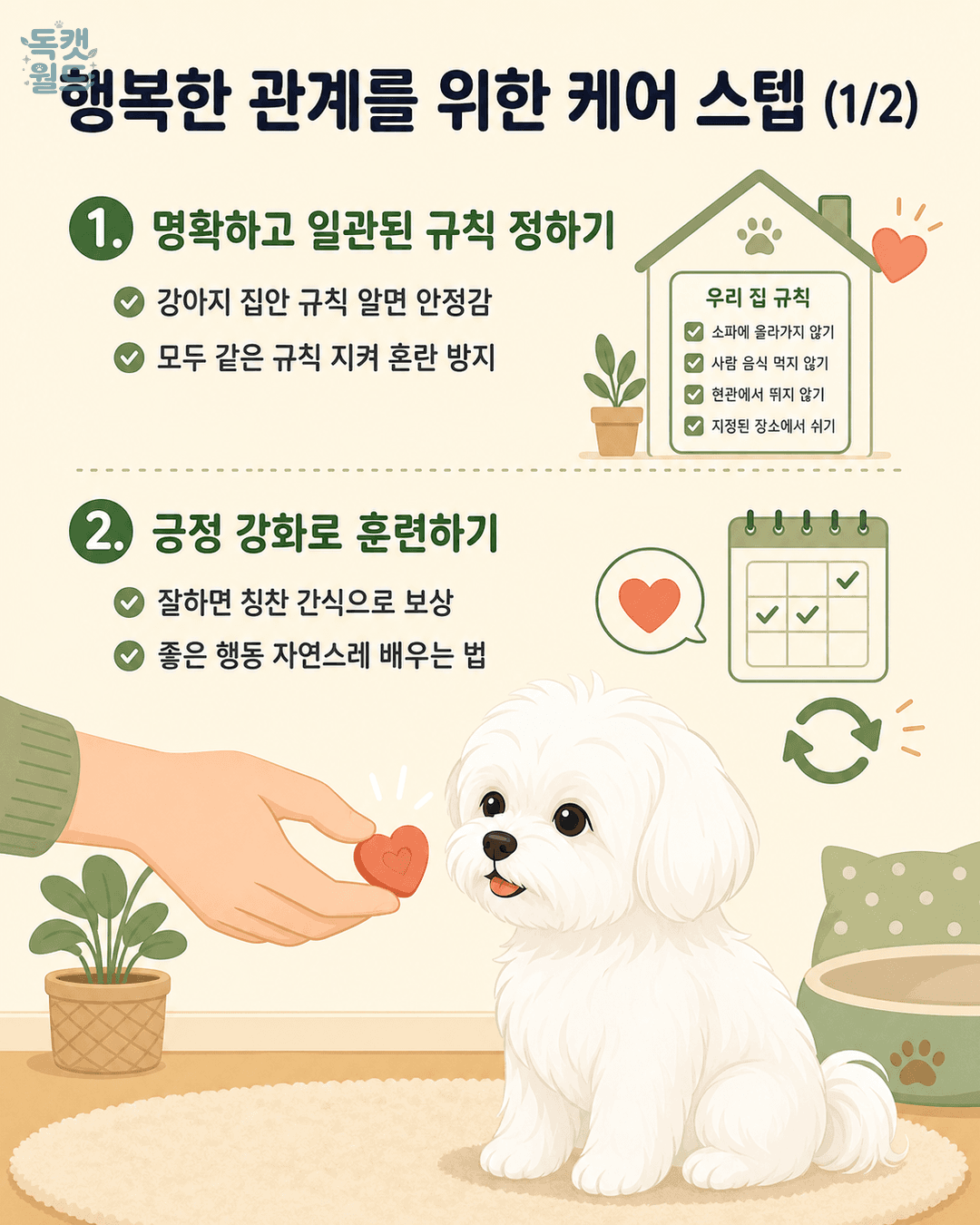 steps 1